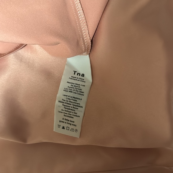 TNA #barbiecore slip dress - Picture 10 of 12